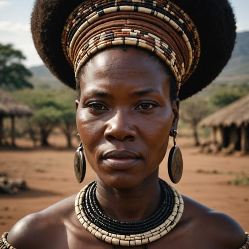 Zulu, rendered by Stable Image Core from the shared prompt, AI-generated adult subject