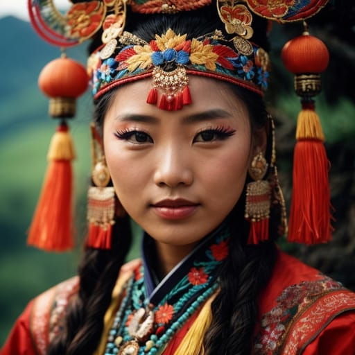 Atayal woman from Taiwan — related phenotype reference