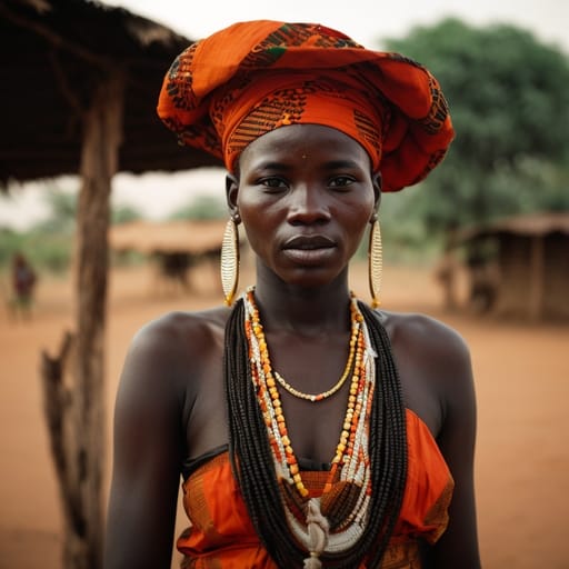 Bari woman from Central Equatoria (South Sudan), Uganda — related phenotype reference