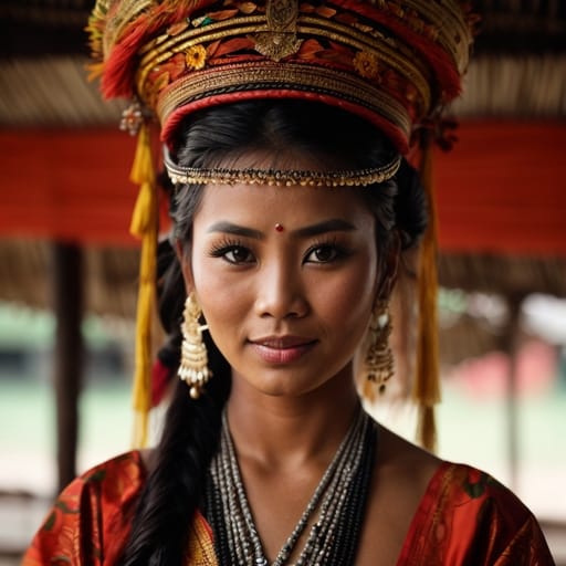 Batak woman from North Sumatra (Indonesia) — related phenotype reference