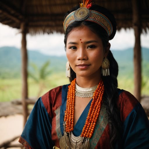 Blaan woman from Soccsksargen (Philippines)