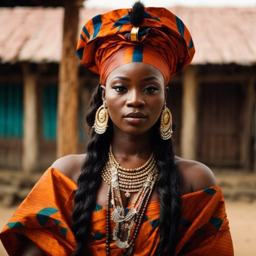 Efik woman from Cross River State (Nigeria) — related phenotype reference