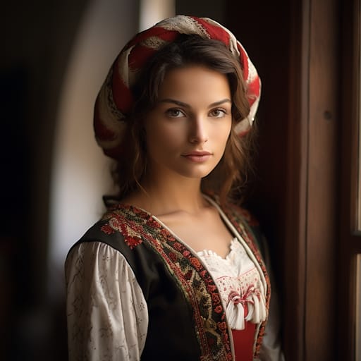 Friulians woman from Friuli (Italy) — related phenotype reference