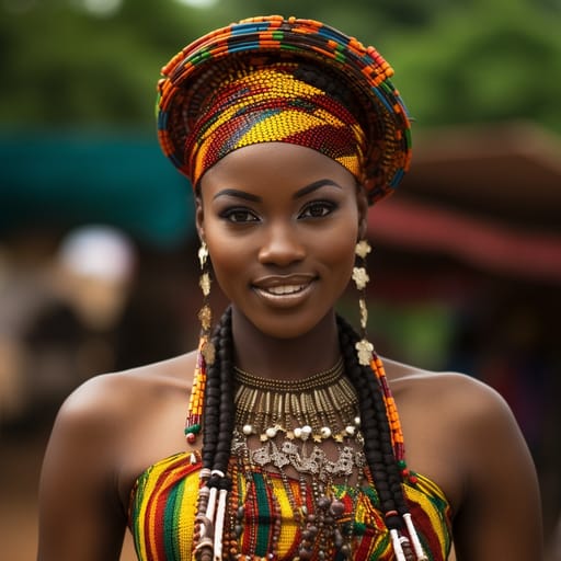 Ga-Adangbe woman from Greater Accra (Ghana) — related phenotype reference