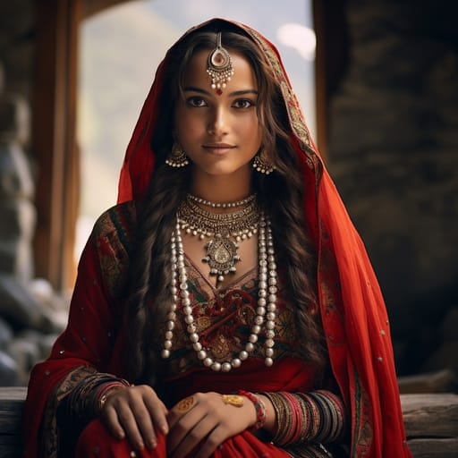 Garhwalis woman from Uttarakhand (India) — related phenotype reference