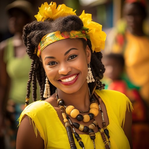 Garifuna woman from Saint Vincent and the Grenadines — related phenotype reference