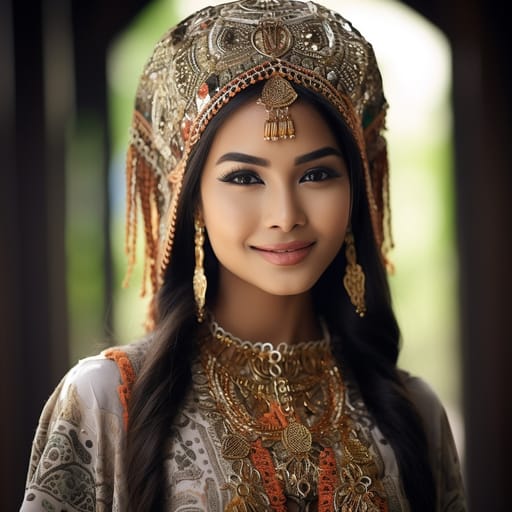 Gayonese woman from Indonesia (Bener Meriah, Central Aceh, and Gayo Lues Regencies)