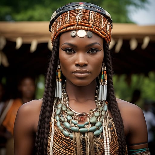 Gbagyi woman from Nigeria — related phenotype reference