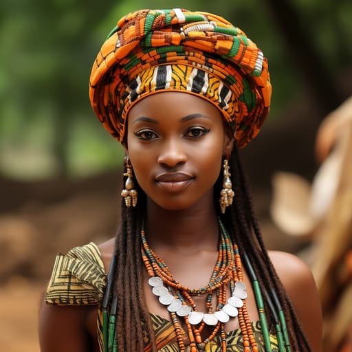 Gbaya woman from Central African Republic, Cameroon — related phenotype reference