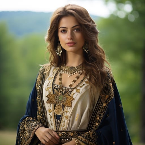 Georgians woman from Georgia — related phenotype reference