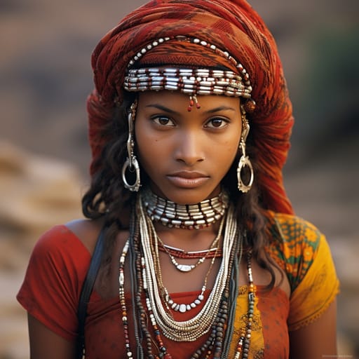 Gonds woman from Gondwana (India) — related phenotype reference