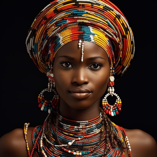 Gurunsi woman from Burkina Faso, Ghana, Togo — related phenotype reference