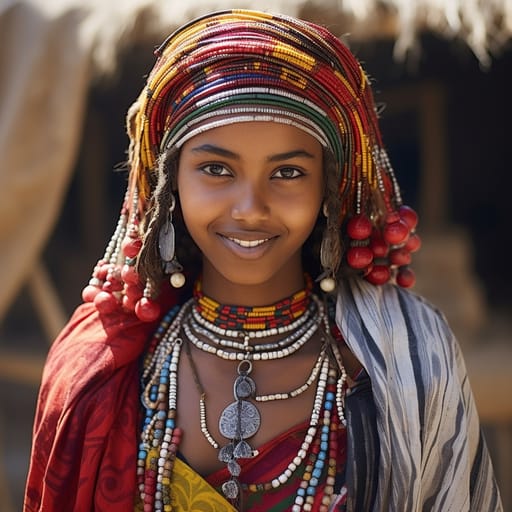 Hadiya woman from Hadiya (Ethiopia) — related phenotype reference