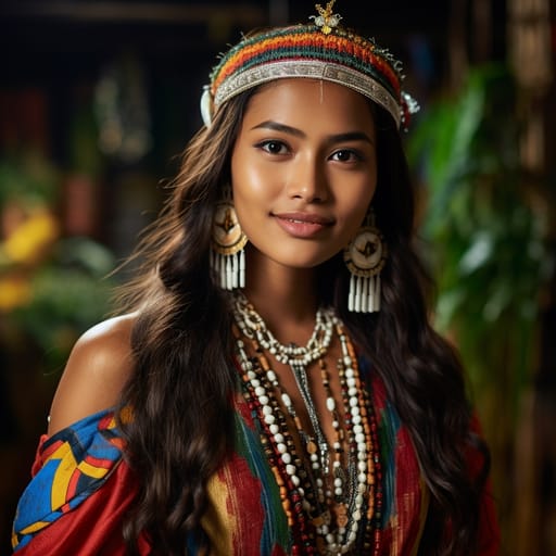 Ibanag woman from Philippines (Isabela, Cagayan) — related phenotype reference