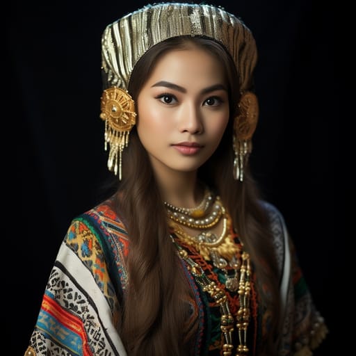 Iranun woman from Mindanao (Philippines) — related phenotype reference