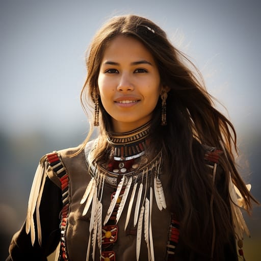 Iroquois woman from United States, Canada — related phenotype reference