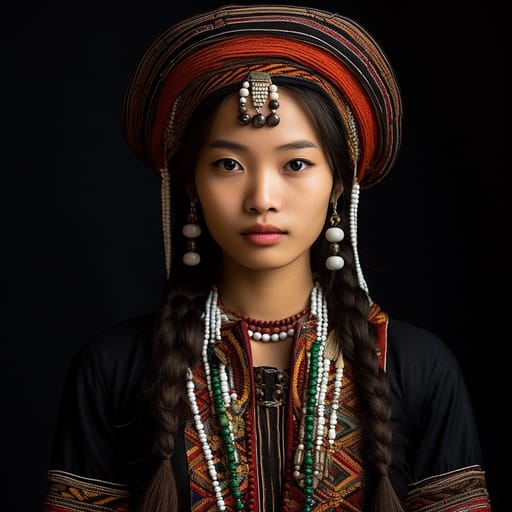 Jarai woman from Central Highlands (Vietnam)