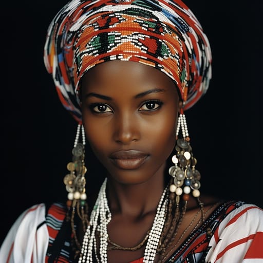 Jola woman from Jolaland (Senegal)
