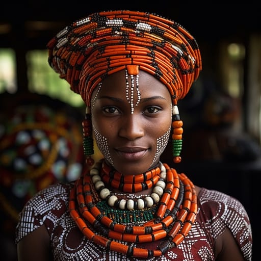 Jukun woman from Wukari (Nigeria) — related phenotype reference