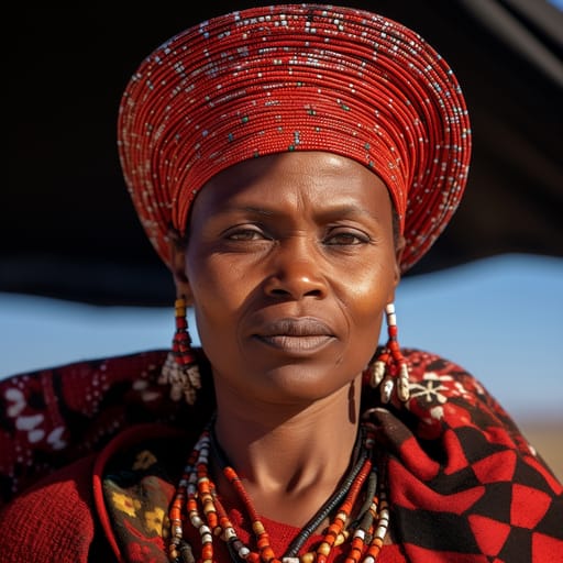 Kalanga woman from Zimbabwe, Botswana — related phenotype reference