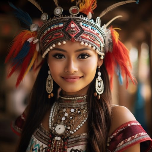 Kapampangans woman from Pampanga (Philippines) — related phenotype reference