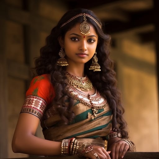 Konkani woman from Konkan (India) — related phenotype reference
