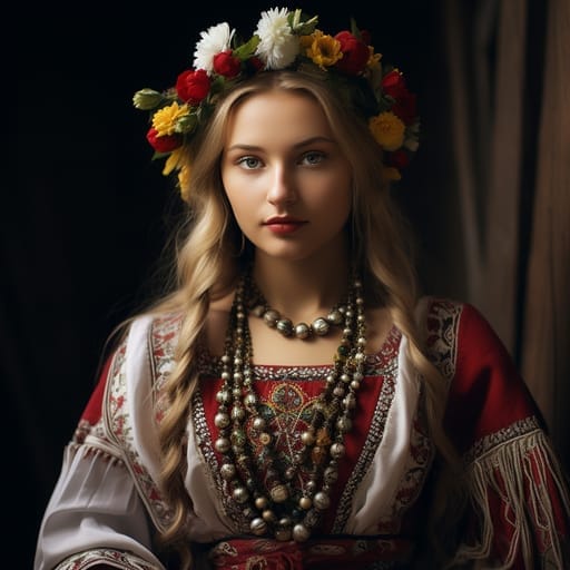 Lithuanians woman from Lithuania — related phenotype reference