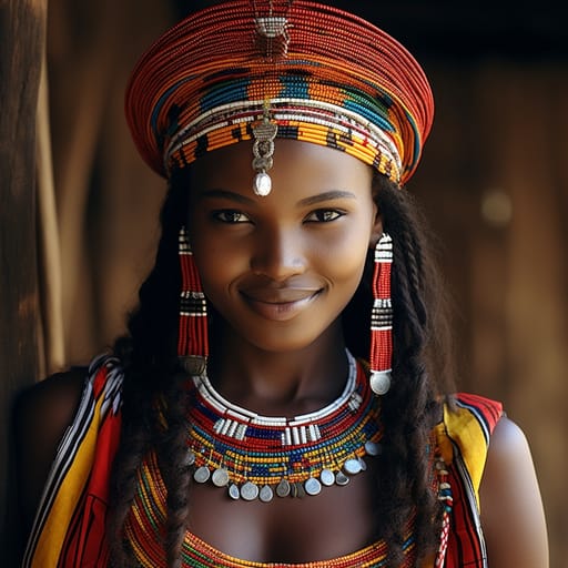 Luo woman from Kenya — related phenotype reference