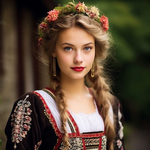 Luxembourgers woman from Luxembourg, Arelerland (Belgium) — related phenotype reference