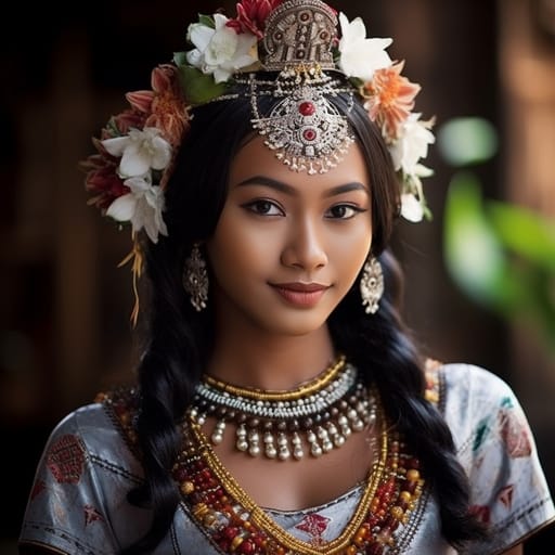 Madurese woman from Madura (Indonesia) — related phenotype reference