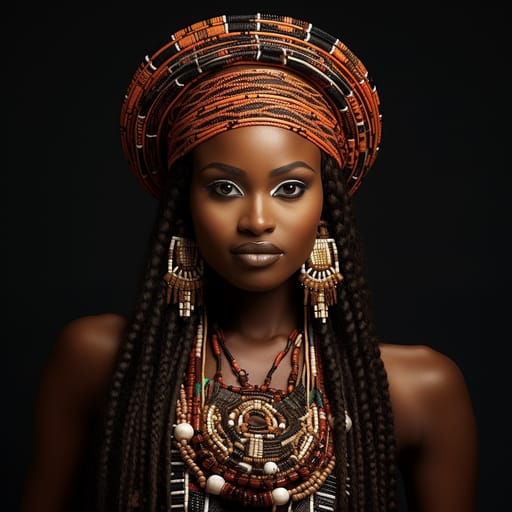 Mafa woman from Cameroon — related phenotype reference