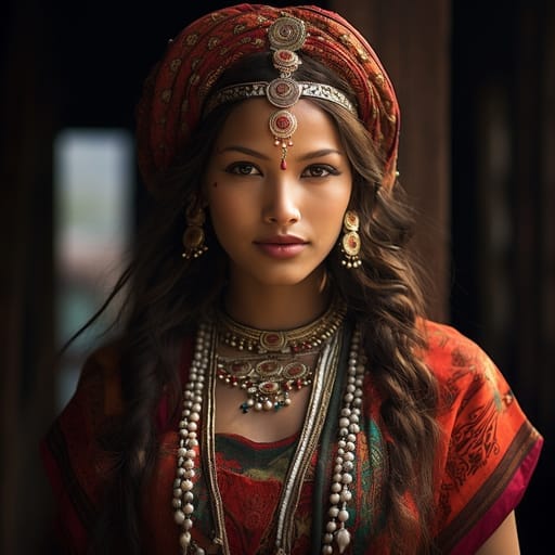 Magar — representative phenotype of Nepal
