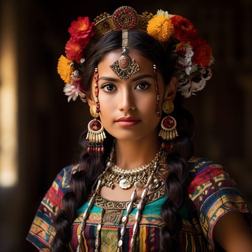 Mazatec woman from Oaxaca (Mexico) — related phenotype reference