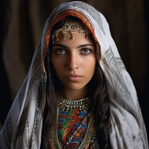 Mehri woman from Mahra (Yemen, Oman) — related phenotype reference
