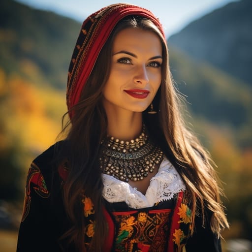 Montenegrin woman from Montenegro