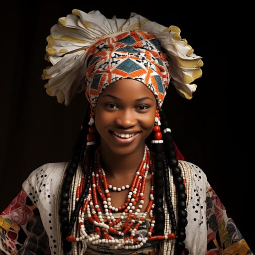 Mumuye woman from Taraba State (Nigeria)