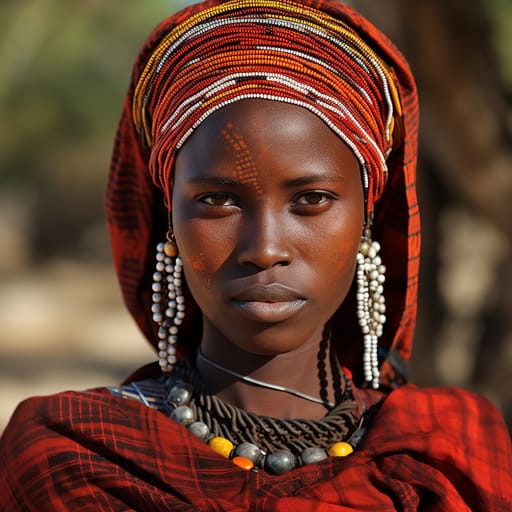 Mwera woman from Tanzania (Mtwara and Ruvuma Regions) — related phenotype reference
