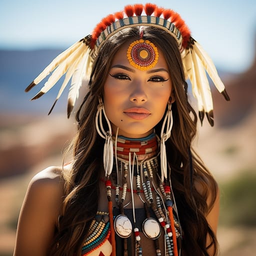 Navajo woman from Navajo Nation (United States) — related phenotype reference