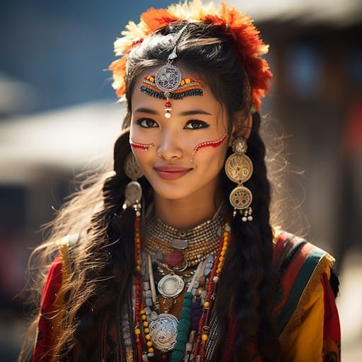 Newar — representative phenotype of Nepal