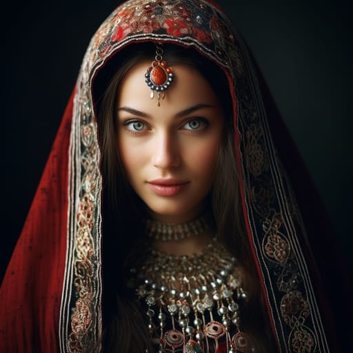 Nogais woman from Russia (Stavropol Krai, Dagestan)