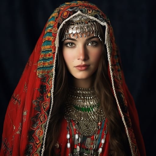 Pashayi woman from Afghanistan (Laghman, Kapisa and Nangarhar Provinces) — related phenotype reference