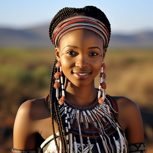 Pedi woman from Limpopo (South Africa) — related phenotype reference