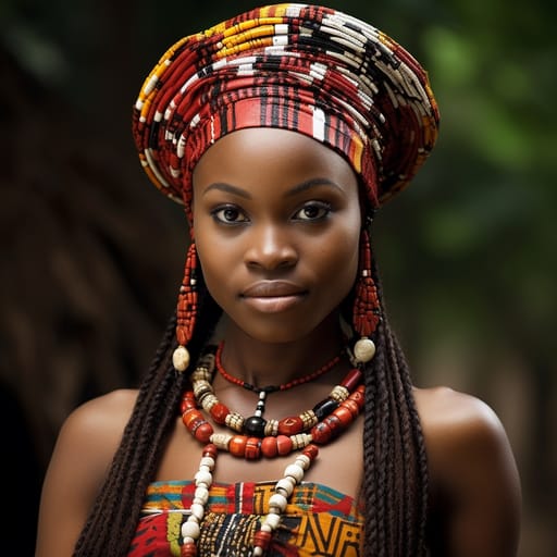 Pende woman from Democratic Republic of the Congo — related phenotype reference