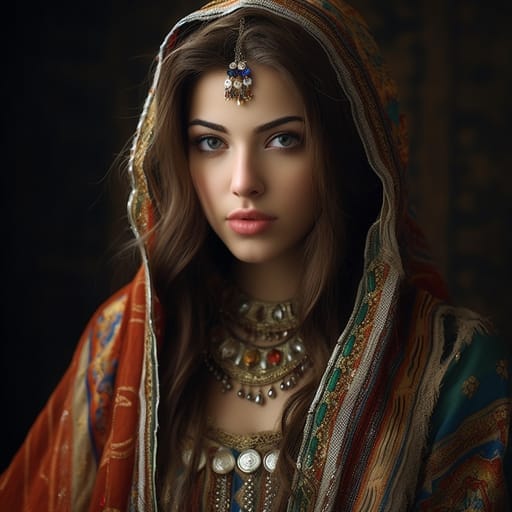 Persians woman from Iran — related phenotype reference