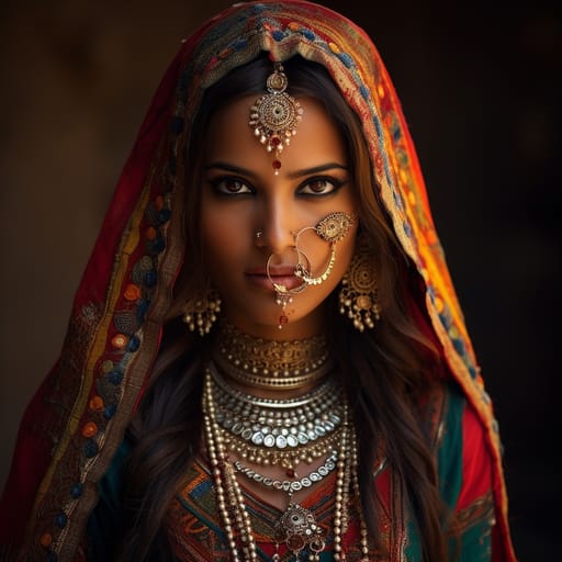 Rajasthanis woman from Rajasthan (India)