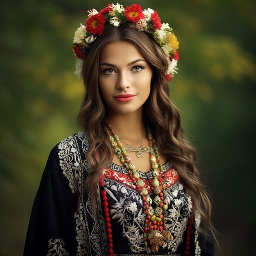 Romanians woman from Romania, Moldova — related phenotype reference