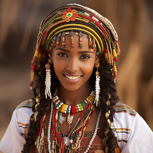 Saho woman from Eritrea — related phenotype reference