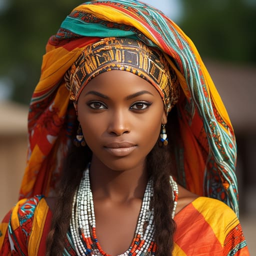 Sara woman from Chad, Central African Republic — related phenotype reference