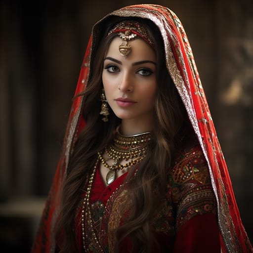 Semnanis woman from Semnan, Iran — related phenotype reference