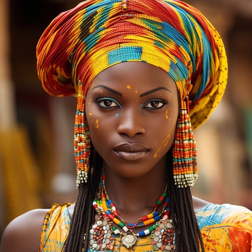 Serer woman from Senegal — related phenotype reference